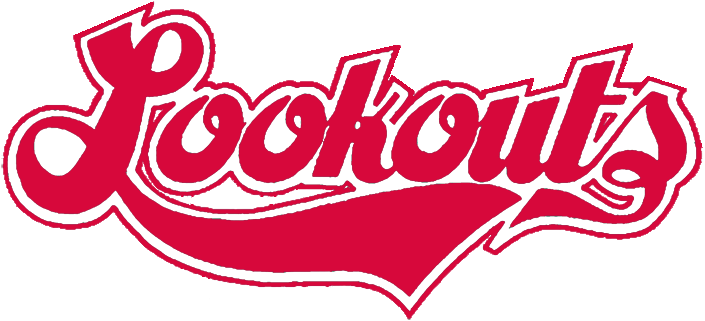 Chattanooga Lookouts 1987-1992 Primary Logo iron on paper